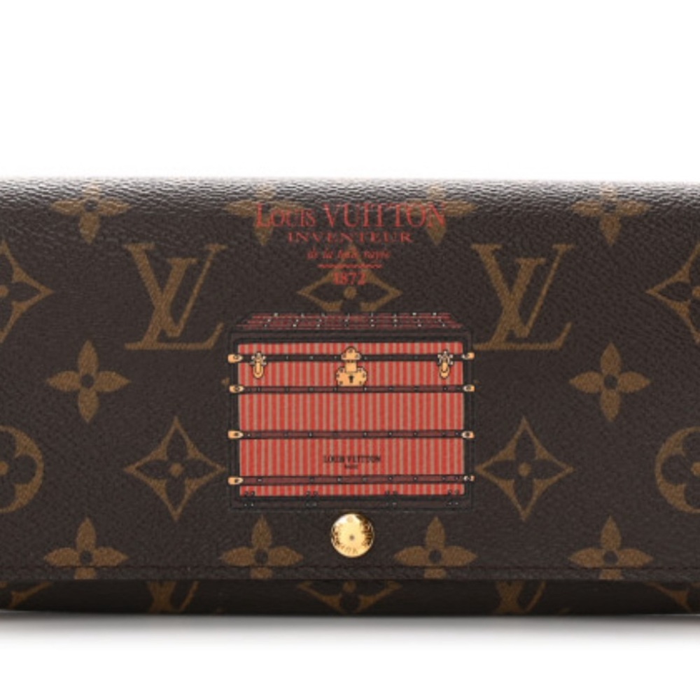 RARE TRUNKS LV WALLET- guaranteed authentic